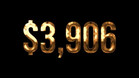 Numbers $ 9 Stock-Footage 336302433