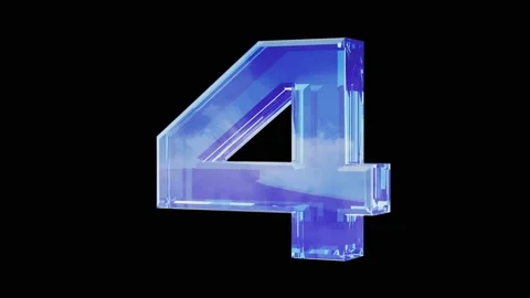 Numbers with aplha 29 Stock Footage 217709127