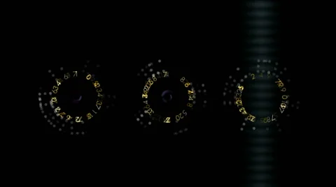 The numbers are spinning 動画素材 48505944