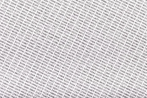 Numbers, background pattern Foto stock