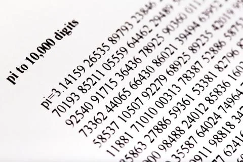 Numbers, background pattern 写真素材