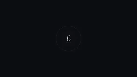 Numbers on black background sequence. 動画素材 337012843