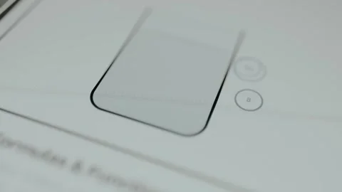 Numbers bubble and react inside a beaker Stock Footage 331592712