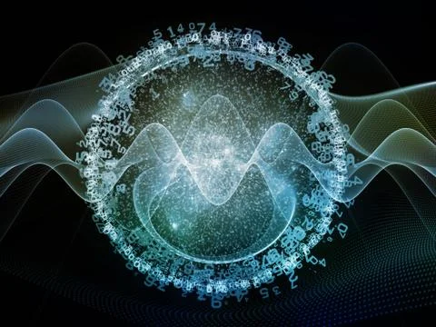 Numbers of Central Wave 스톡 일러스트