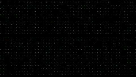 Numbers change in binary code. Blue matrix Digital binary code Modern technology Stock Footage 278339896
