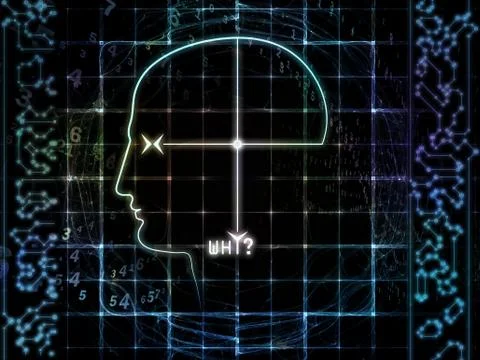 Numbers of Consciousness Stock Illustration