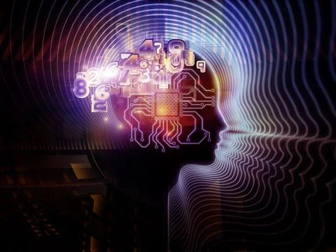Numbers of Consciousness Stock Illustration