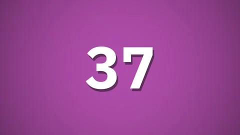 Numbers Counting Down 4K Stock Footage 310359404