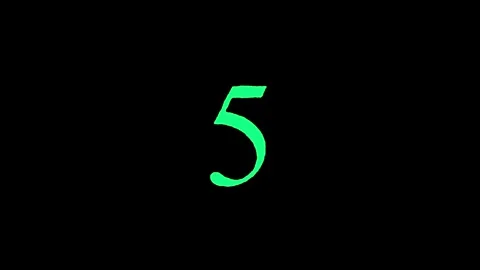 Numbers counting down from ten to zero in a clean dark studio with soft spo.. Stock Footage 342505229