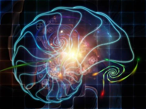 Numbers of Curves Stock Illustration