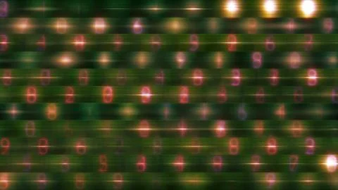 Numbers data abstract background イラスト素材