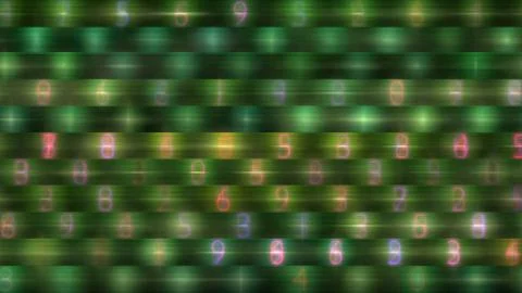 Numbers data abstract background 스톡 일러스트