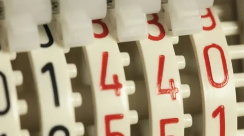 Numbers Stock Footage 12650716