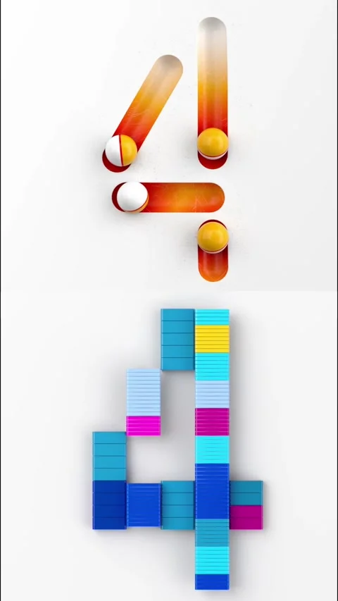 The numbers Stock Footage 310554777