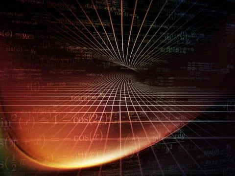 Numbers of Geometry 스톡 일러스트