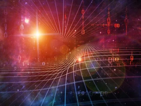 Numbers of Geometry Stock Illustration