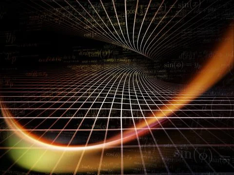 Numbers of Geometry Stock Illustration