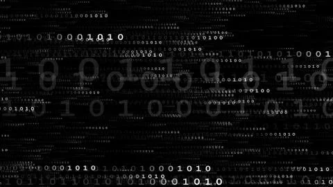 Numbers – Horizontal Stockillustratie