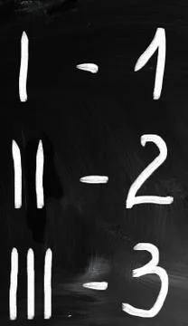 Numbers Stock Illustration