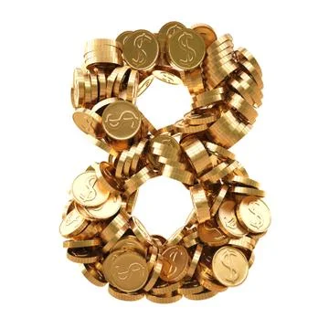 Numbers Stock Illustration