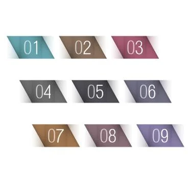 Numbers Stock Illustration