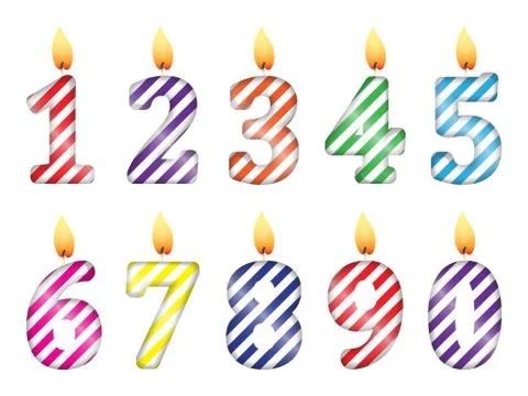 Numbers Stock Illustration