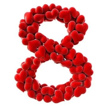 Numbers Stock-Illustration