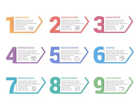 Numbers Stock Illustration
