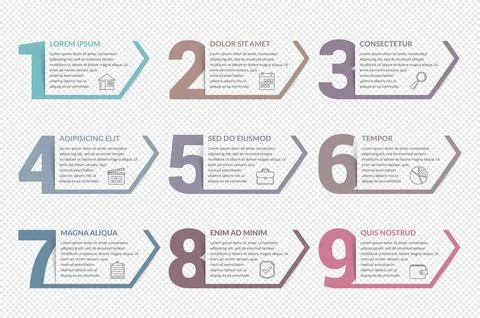 Numbers Stock Illustration