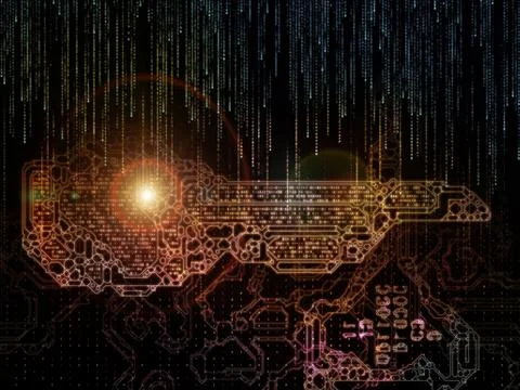 Numbers of Key Code Illustration