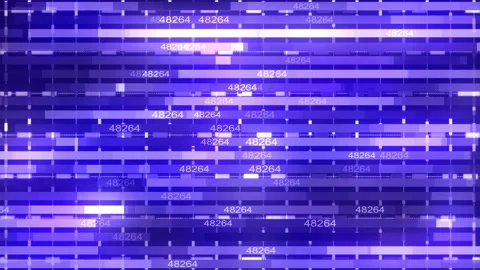 Numbers On Lines Background Stock Footage 154248325