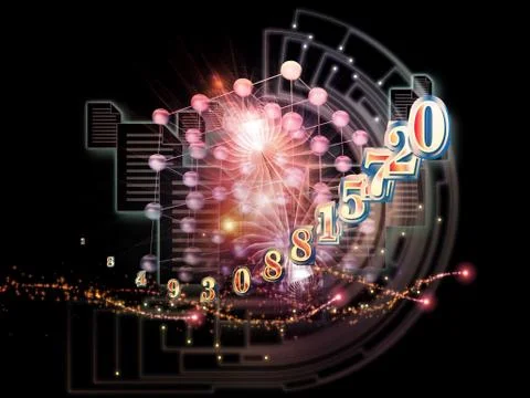 Numbers of Numbers イラスト素材