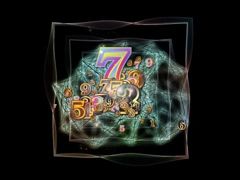 Numbers of Numbers イラスト素材