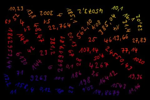 Numbers Stock Photos