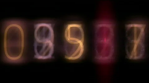 Numbers scrolling across the screen,finance digital tech data background. Stock Footage 776719