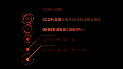 Numbers scrolling across the screen,finance digital tech data background. 스톡 동영상 777059