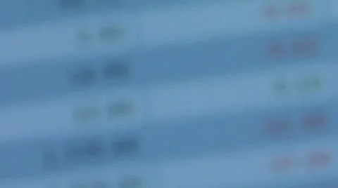 Numbers scrolling Stock Footage 845279