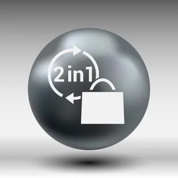 Numbers set modern style. Vector illustration Stock Illustration