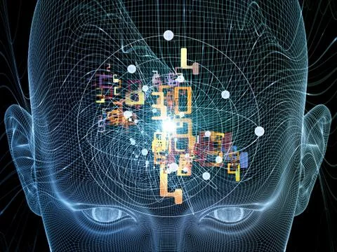 Numbers of Thought 库存插图