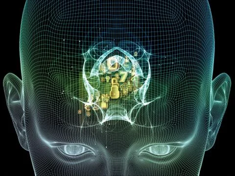 Numbers of Thought イラスト素材