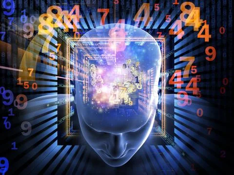 Numbers Within Stock Illustration