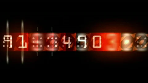 Numbers &amp; words scrolling across the screen,finance digital tech data backgroun Stock Footage 776433