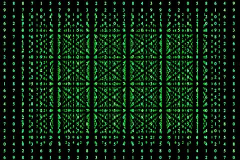 Numeric abstract background 스톡 사진