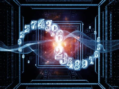 Numeric Abstraction 库存插图