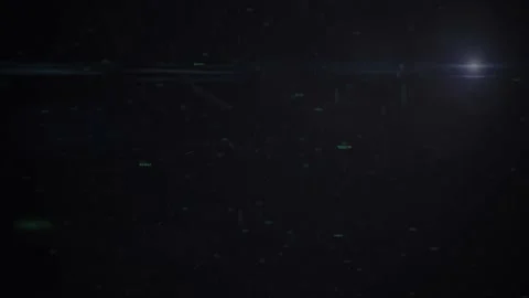 Numeric and Digital 3D Spacial Orbit Background Stock Footage 166249636