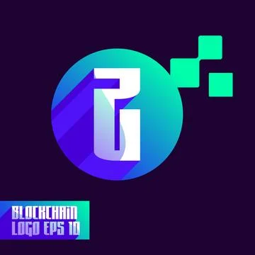 Numeric Blockchain 2 Logo Stock Illustration