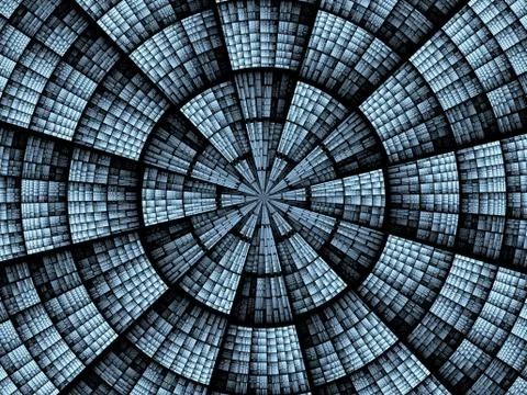 Numeric Burst Rotation Stock Illustration