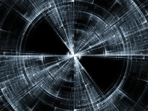 Numeric Burst Rotation Stock Illustration