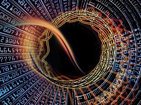 Numeric Calculations 库存插图