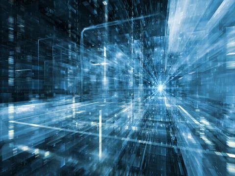 Numeric City 库存插图